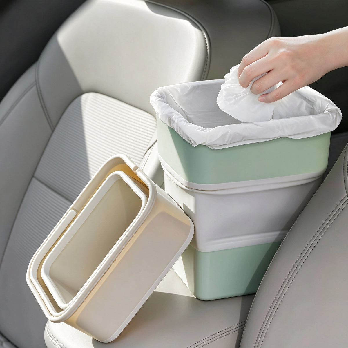 Foldable Car Trash Bin